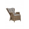 Carolina Recliner Chair with 5 cm Cushion  (Single Weaved)
