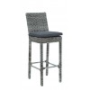 Bar Chair with Stainless with 3 cm cushion