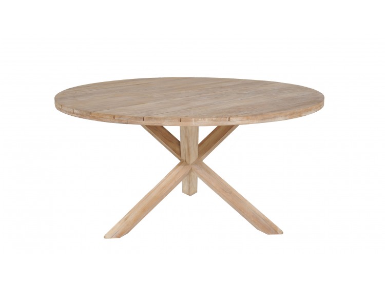 X-Teak Dining Table "Recycle look" Round 135 x H74 cm