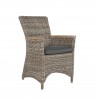 New Salem Chair with TEAK Arm with 5 cm cushion