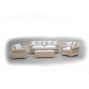 Balmoral 3+1+1+table,3 Seater+2 Chair With cushion +Table+5mm Tampered Glass