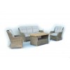 Phoenix 3+1+1+table: 3 Seater + 2 Chair + Coffee Table w/cushion