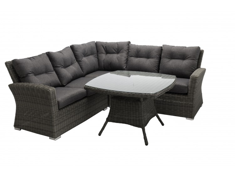 Bristol love seat with right arm