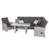 Andorra love seat with right arm-High back with reclinning