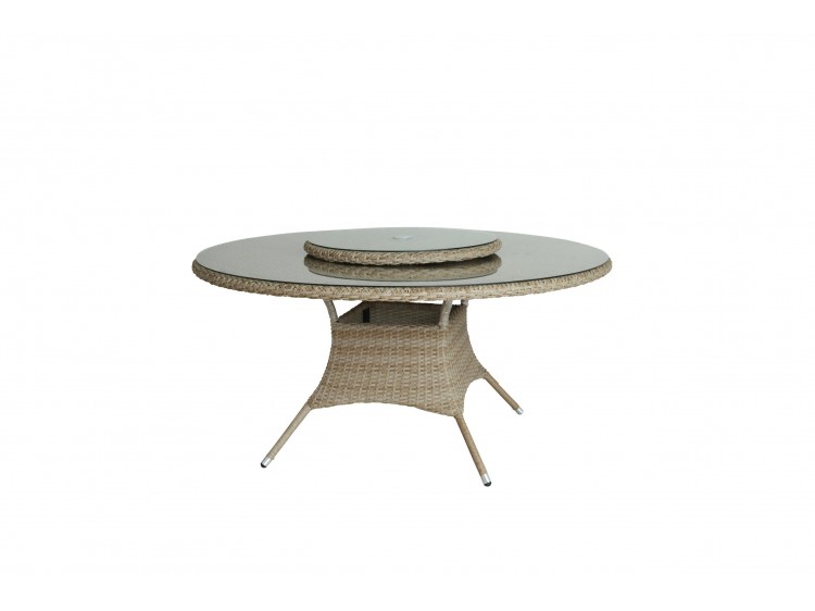 Windsor Round table with lazy susan 70cm
