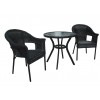 Tea Time 72cm Round Table 2 chair Group
