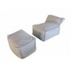 Set of Lazy Chair and Footrest   - Olefin 210
