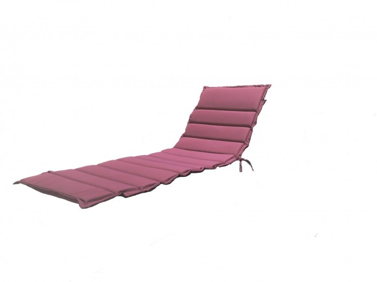 Sunbed  Cushion with sewings, Olifin, (69+121)x60x4cm