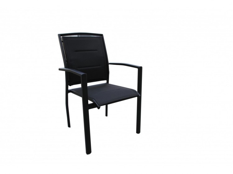 Auckland aluminium sling chair without padded