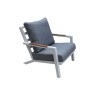 Miami 1-seater sofa with  teak armrest