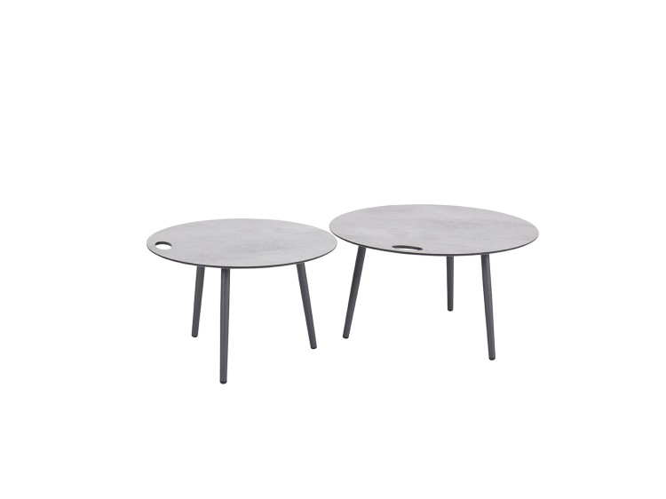 Round HPL coffee table Ø70 cm