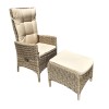 Belize dining chair with recliner
