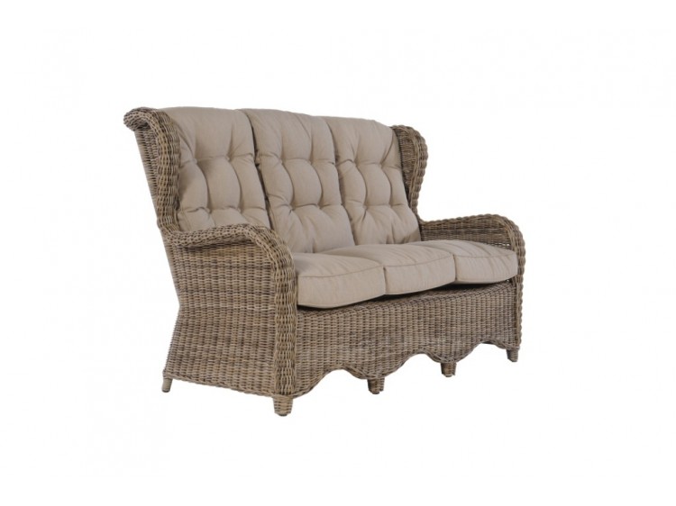 Cobra 3 seater with 10 cm cushion (Scoop Seat)