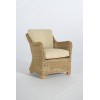 Bahama Single Weaved Chair With 10cm Cushion